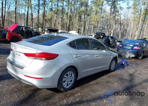2017 Hyundai Elantra Se from USA, damaged, VIN 5NPD74LF0HH163735